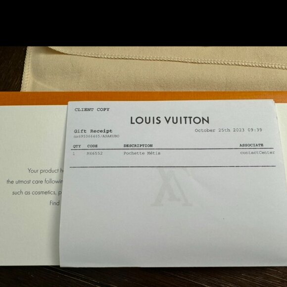 LOUIS VUITTON POCHETTE METIS IN CREAM EMPRIENTE LEATHER WITH WALLET AND POUCH - Picture 7 of 16